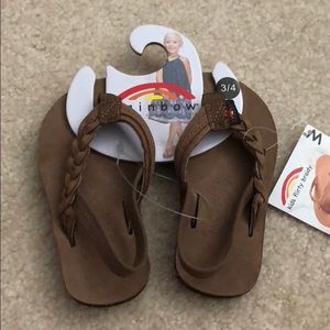 Rainbow Flip Flops for Toddler